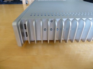 Side view with usb 2 ports